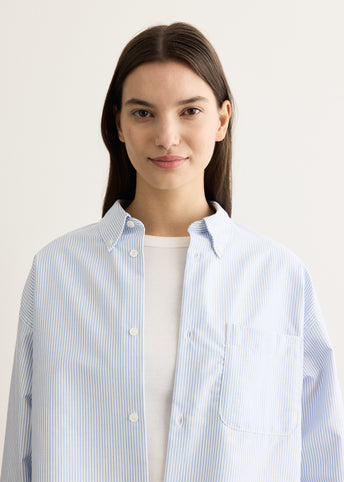 Sophia Button Down Logo Shirt
