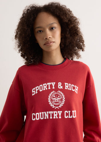 Varsity Crest Crewneck