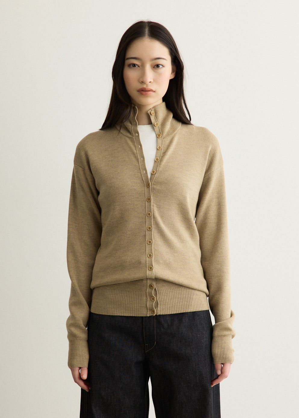 Buttoned Top