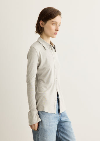 Fitted Jersey Shirt