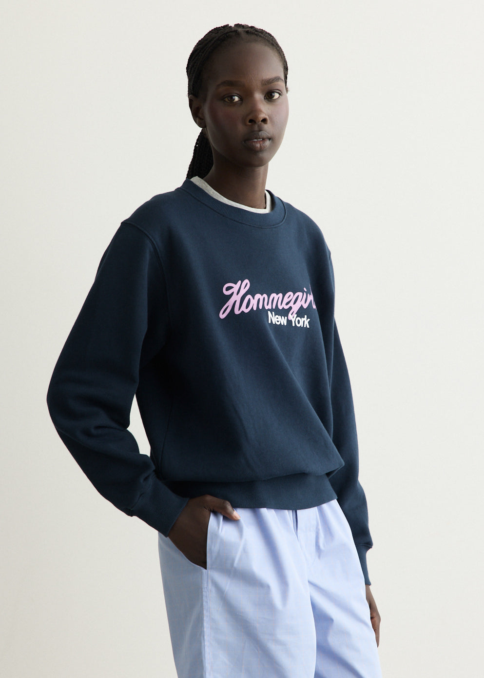 Neon Logo Crew Neck Sweatshirt