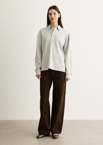 Polo with Heritage AMI Label