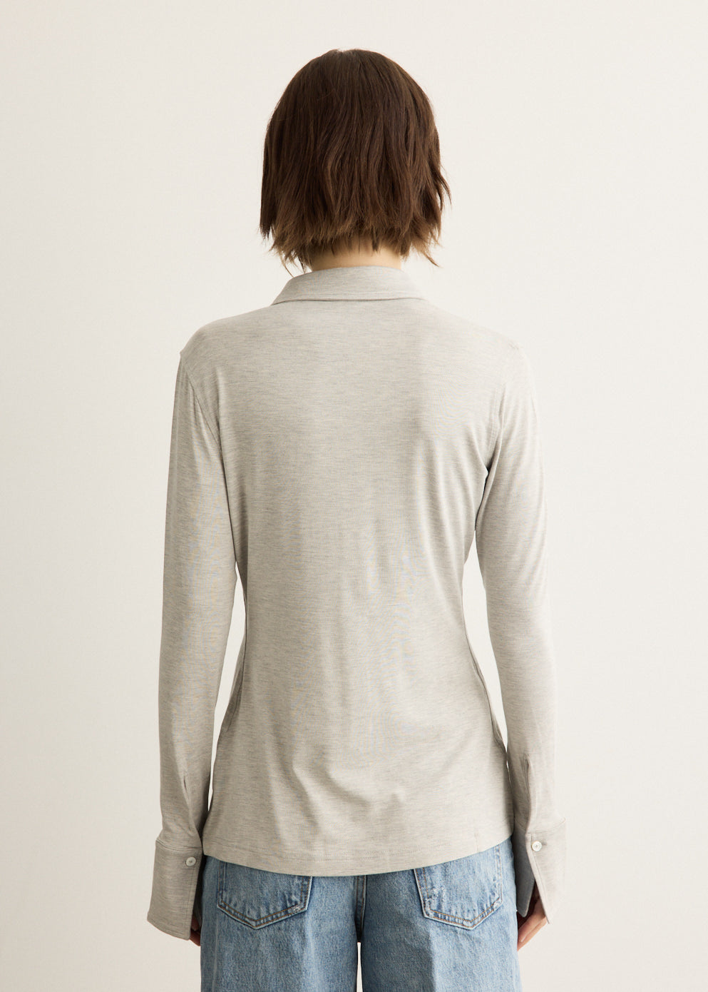 Fitted Jersey Shirt