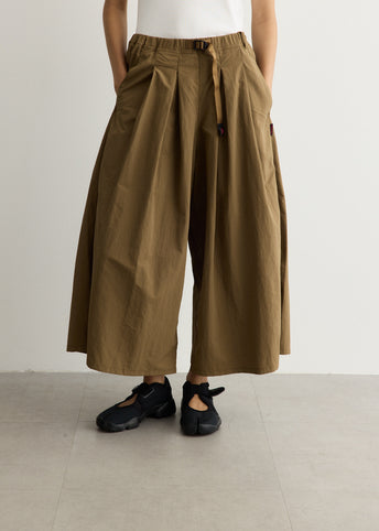 Nylon Flare Pants