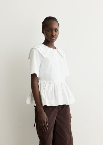 Cyrus Eyelet Blouse