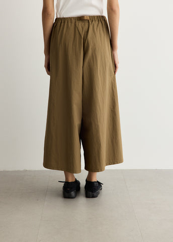 Nylon Flare Pants