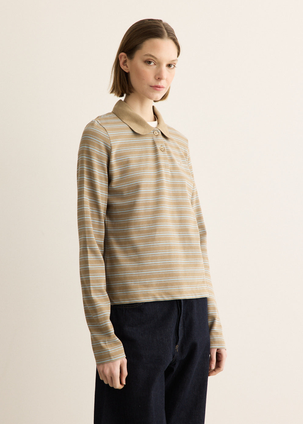 Sadonell Long Sleeve Polo