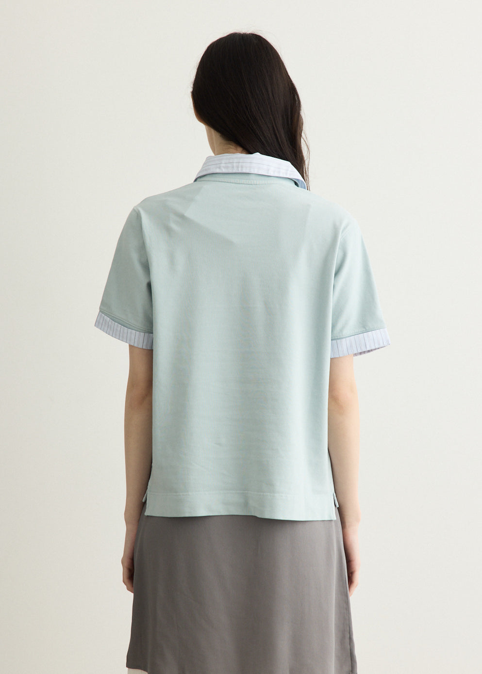 Layered Logo Polo Shirt