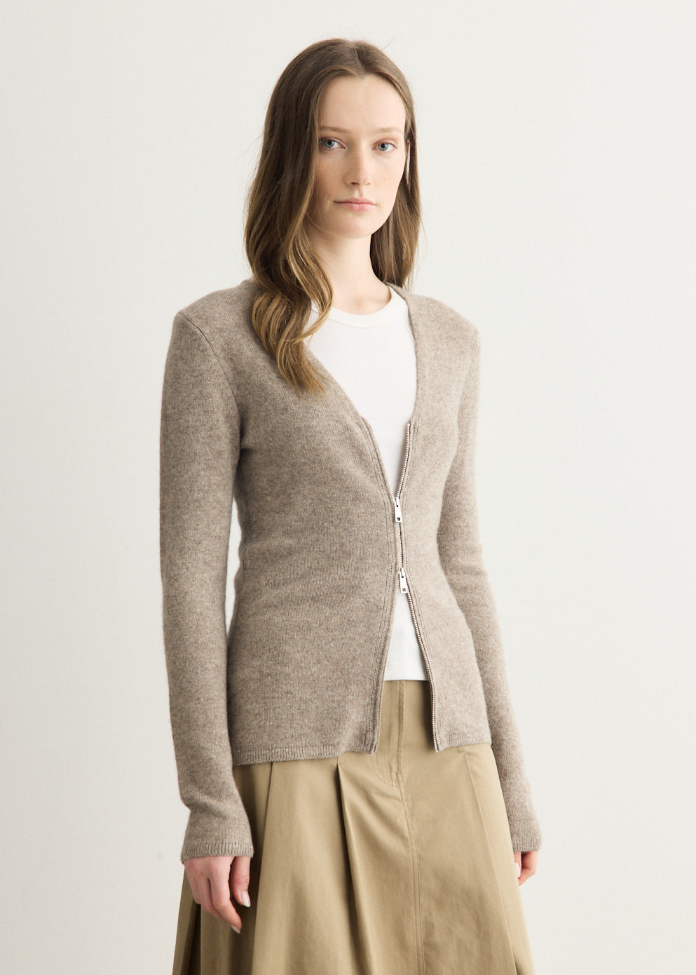 Sanelo Zip Cardigan