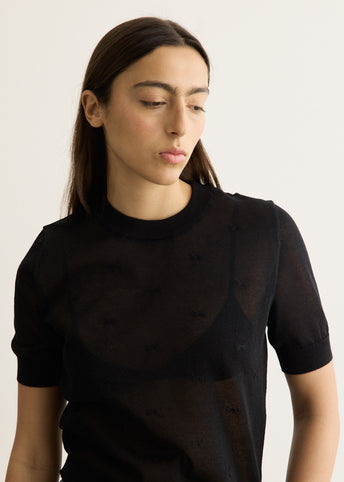 Fillo Pretty Bow Knit Top