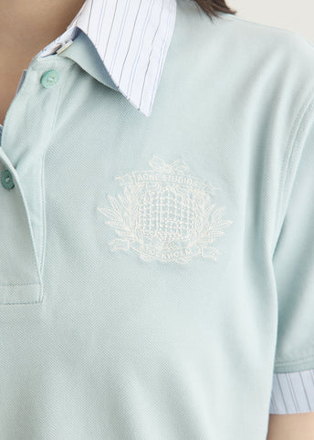 Layered Logo Polo Shirt
