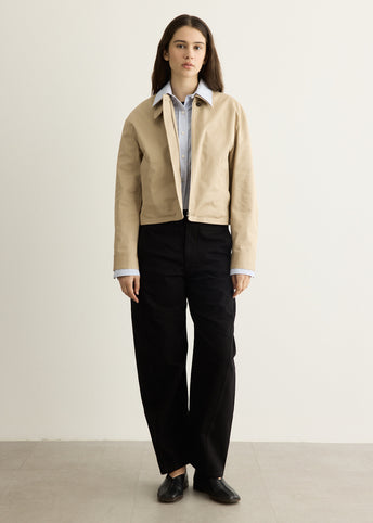 Layered Twill Jacket