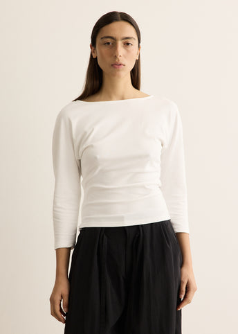 Wavelet Batwing Long Sleeve Top