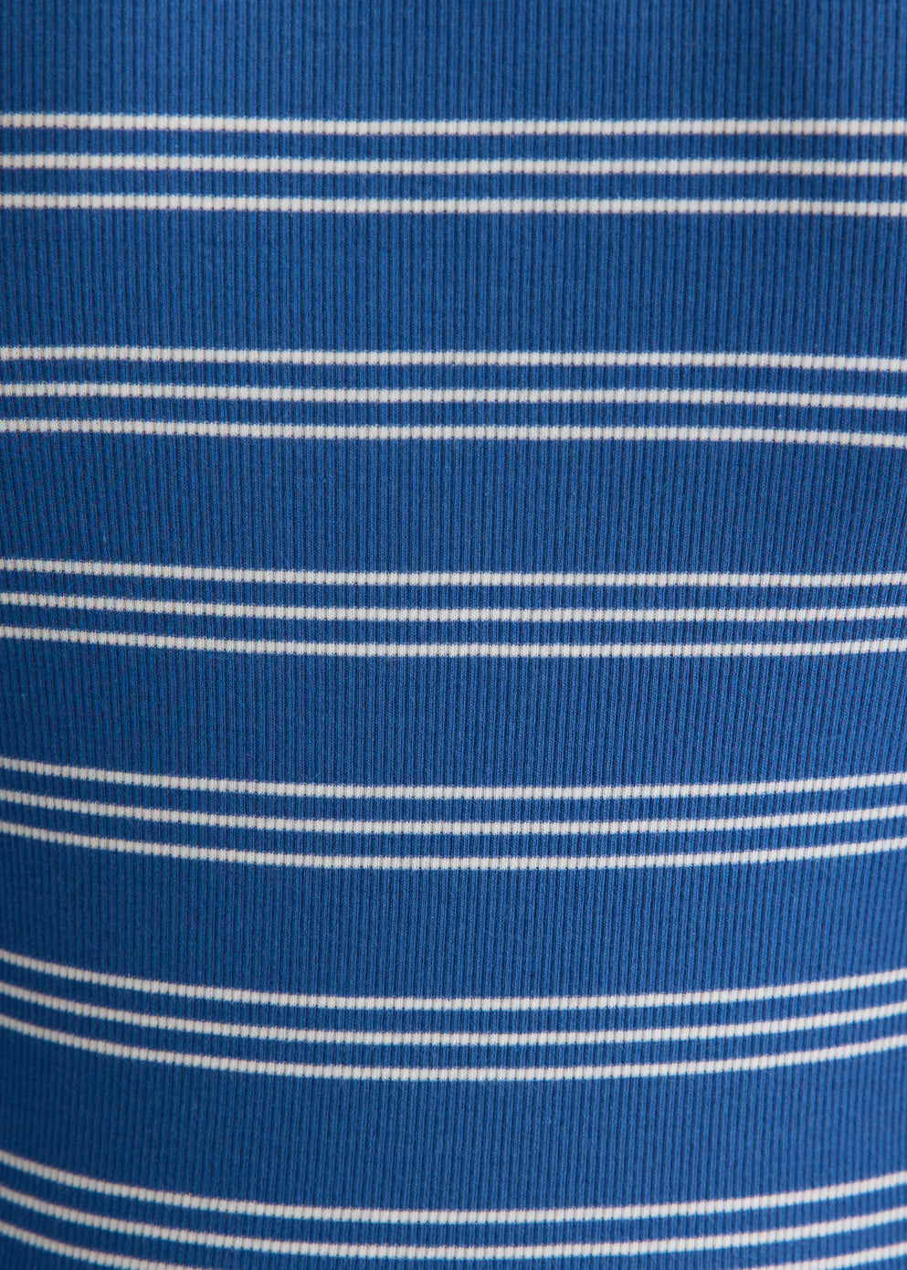Soft Cotton Rib Long Sleeve T-Shirt