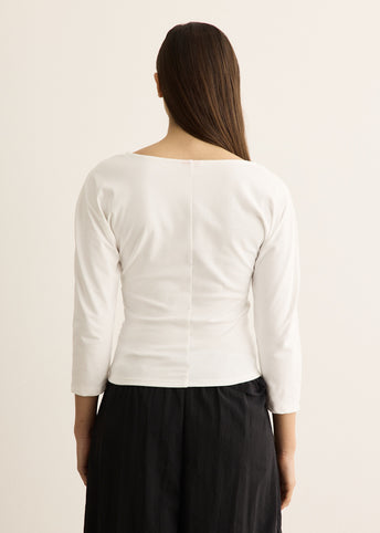 Wavelet Batwing Long Sleeve Top