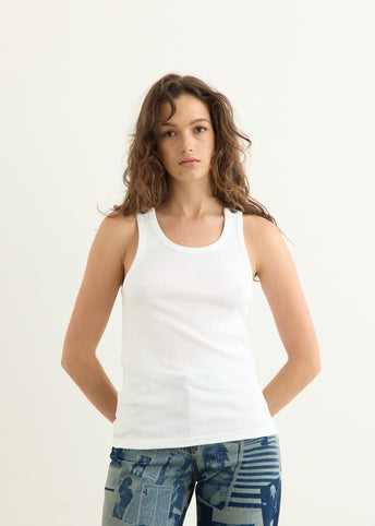 Overall Engraved Tank Top