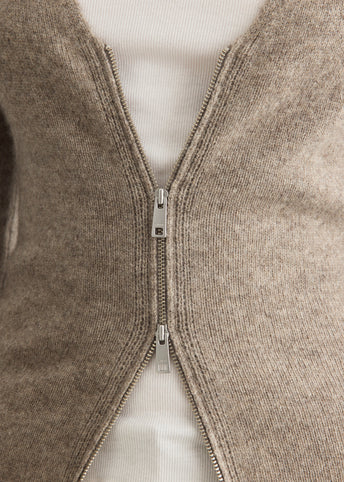 Sanelo Zip Cardigan