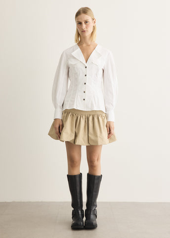 V-Neck Long Sleeve Shirt