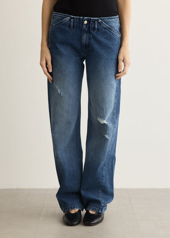 Lonati Denim Trouser