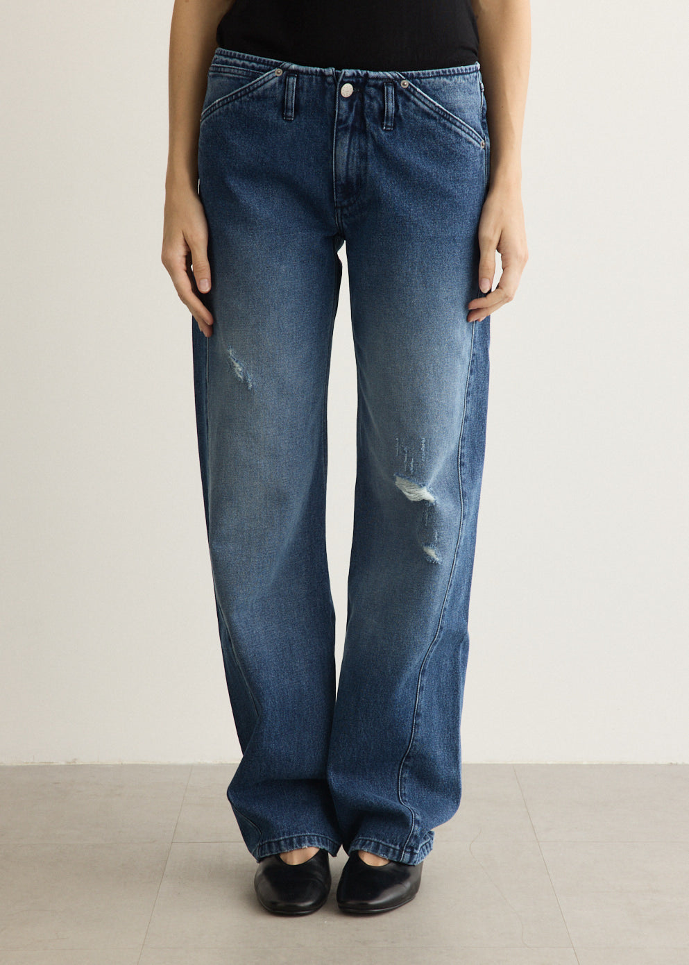 Lonati Denim Trouser