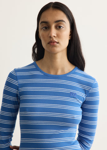 Soft Cotton Rib Long Sleeve T-Shirt