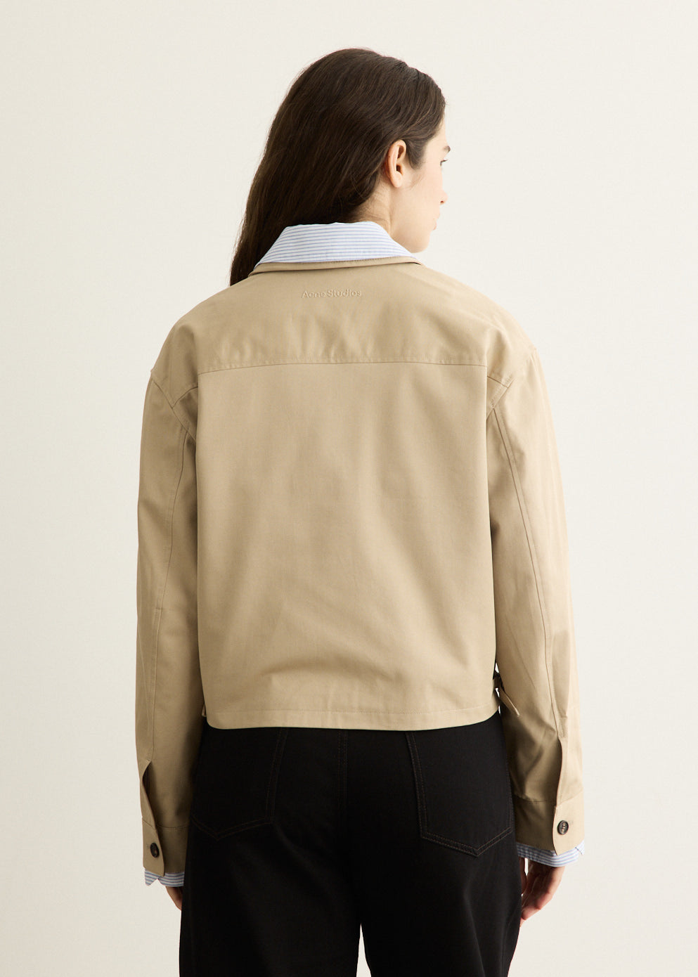 Layered Twill Jacket