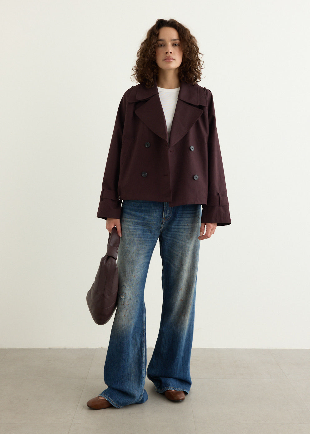 Midnight Cropped Trench