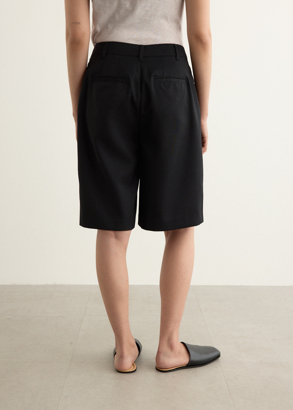 Noiser Belted Bermuda Shorts