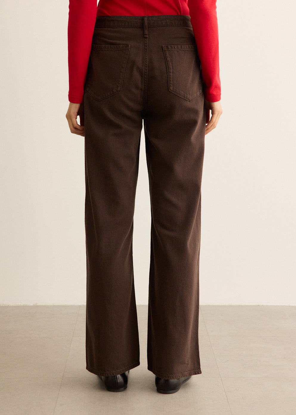Phoebe Drawstring Wide Jeans