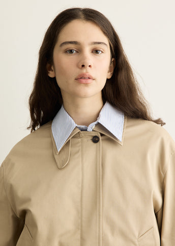 Layered Twill Jacket