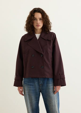 Midnight Cropped Trench