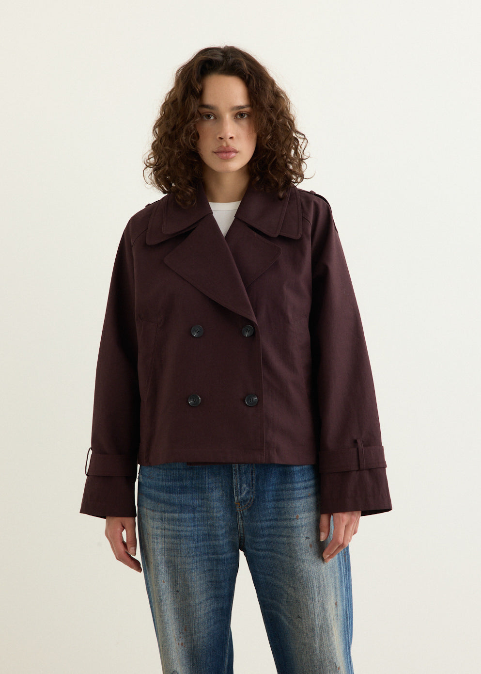 Midnight Cropped Trench