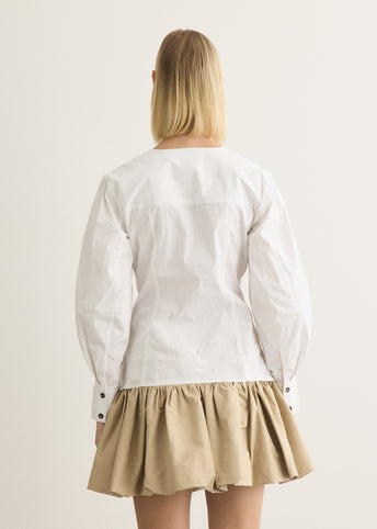 V-Neck Long Sleeve Shirt