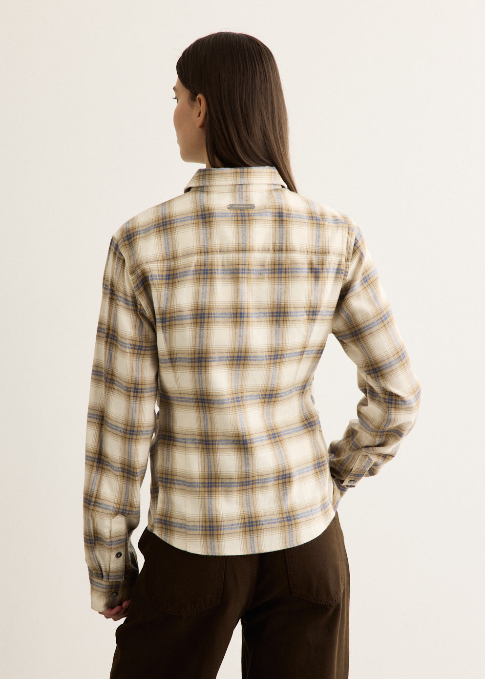 Check Studded Contour Shirt