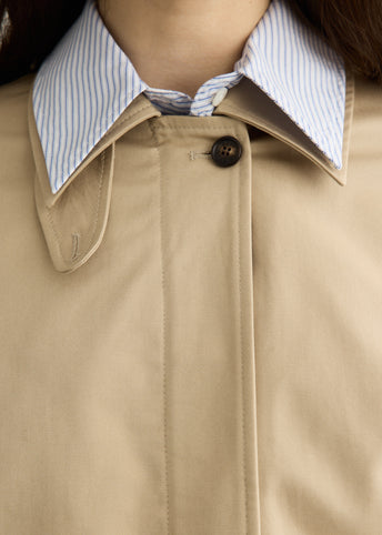 Layered Twill Jacket