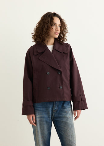 Midnight Cropped Trench