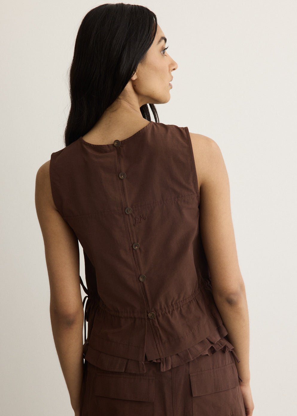 Ailani Sheer Panel Blouse