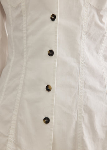 V-Neck Long Sleeve Shirt