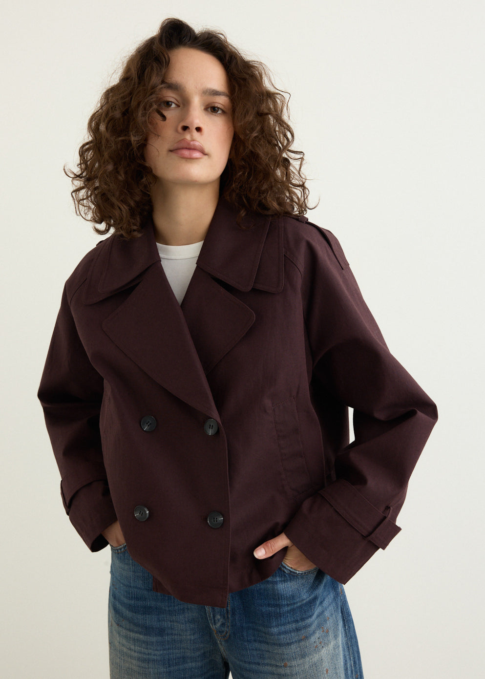 Midnight Cropped Trench