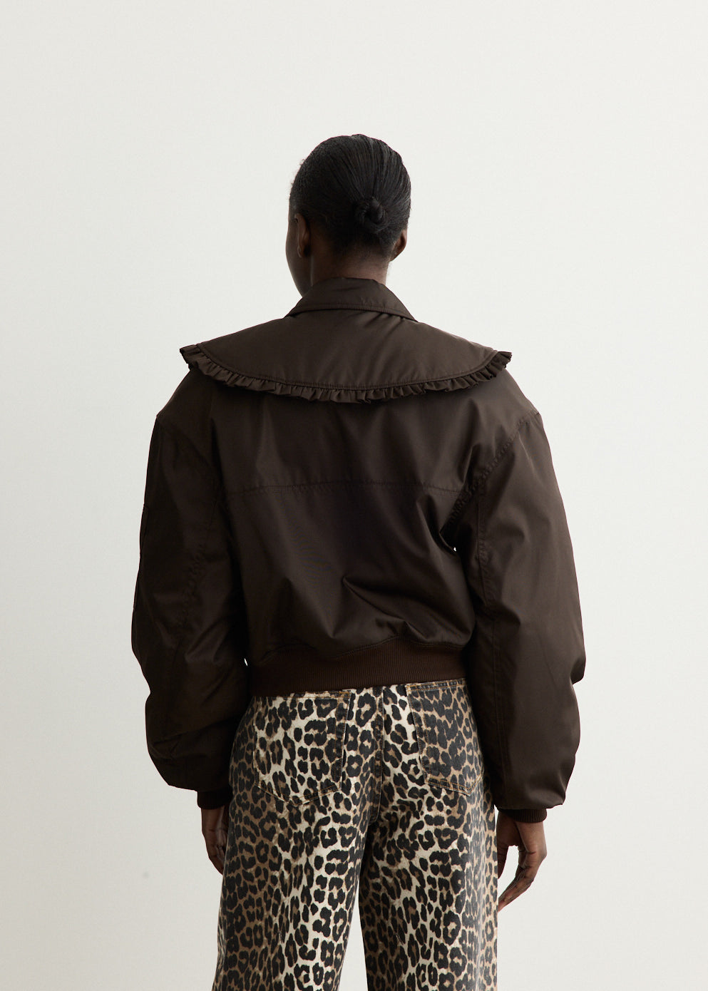 Duchesse Nylon Bomber Jacket
