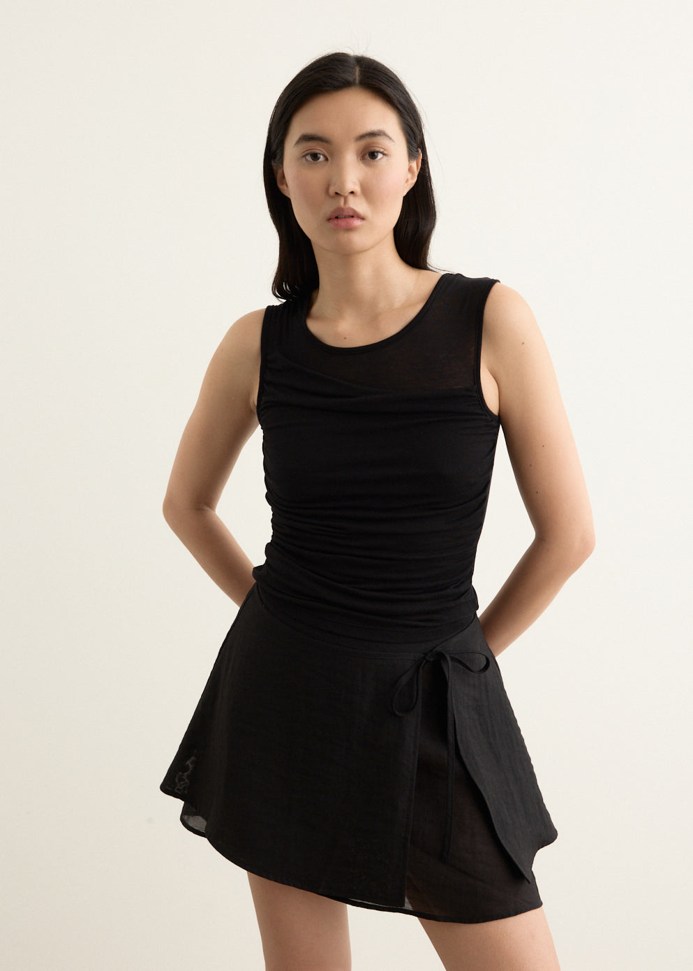 Obscura Layered Mini Skirt