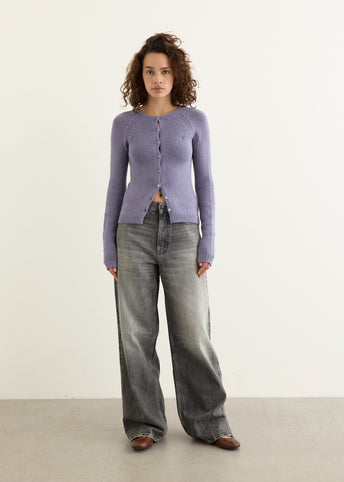 Kephanie Sock Rib Cardigan