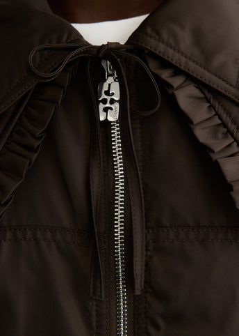 Duchesse Nylon Bomber Jacket