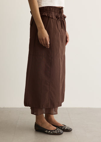 Amber Panel Midi Skirt