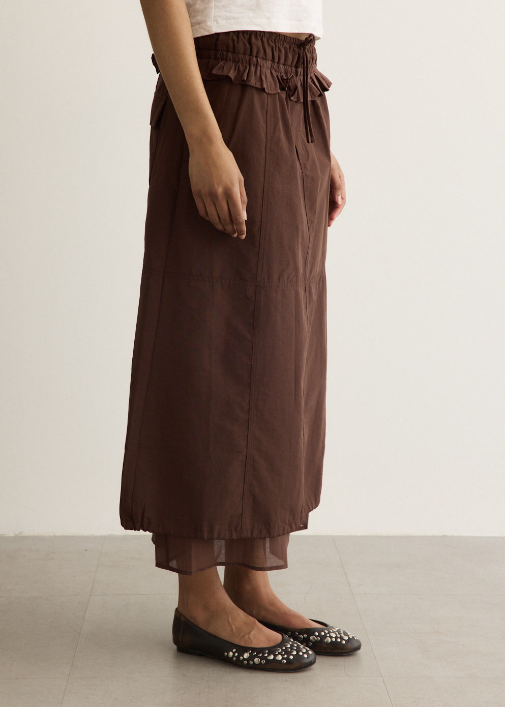 Amber Panel Midi Skirt