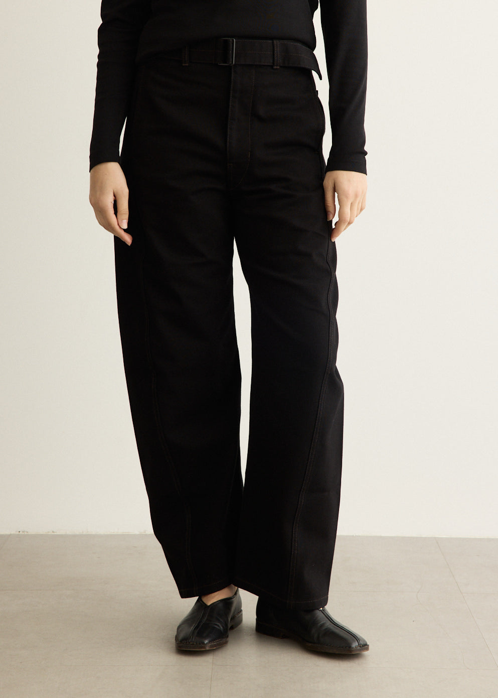 Twisted Belted Pants