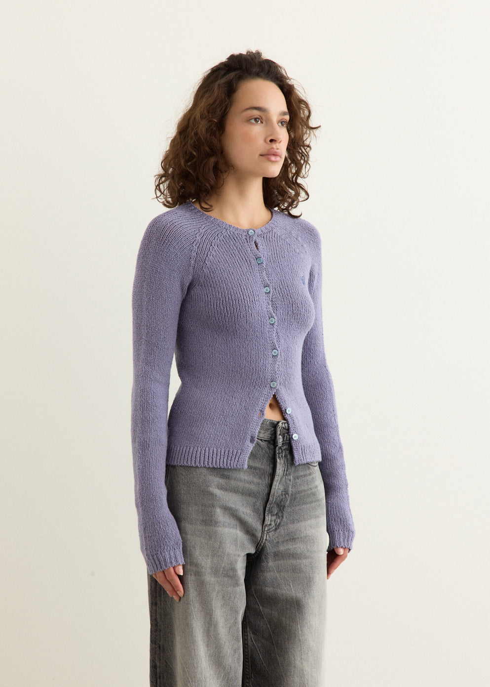 Kephanie Sock Rib Cardigan