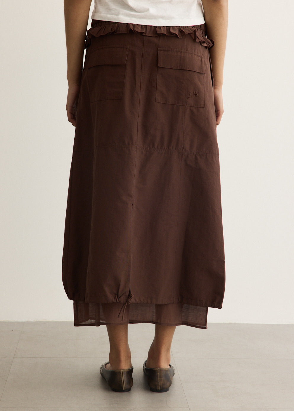 Amber Panel Midi Skirt