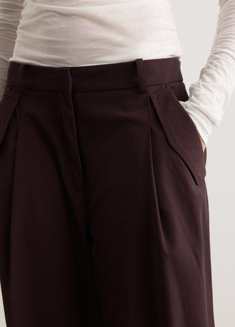 Utility Pleat Pants
