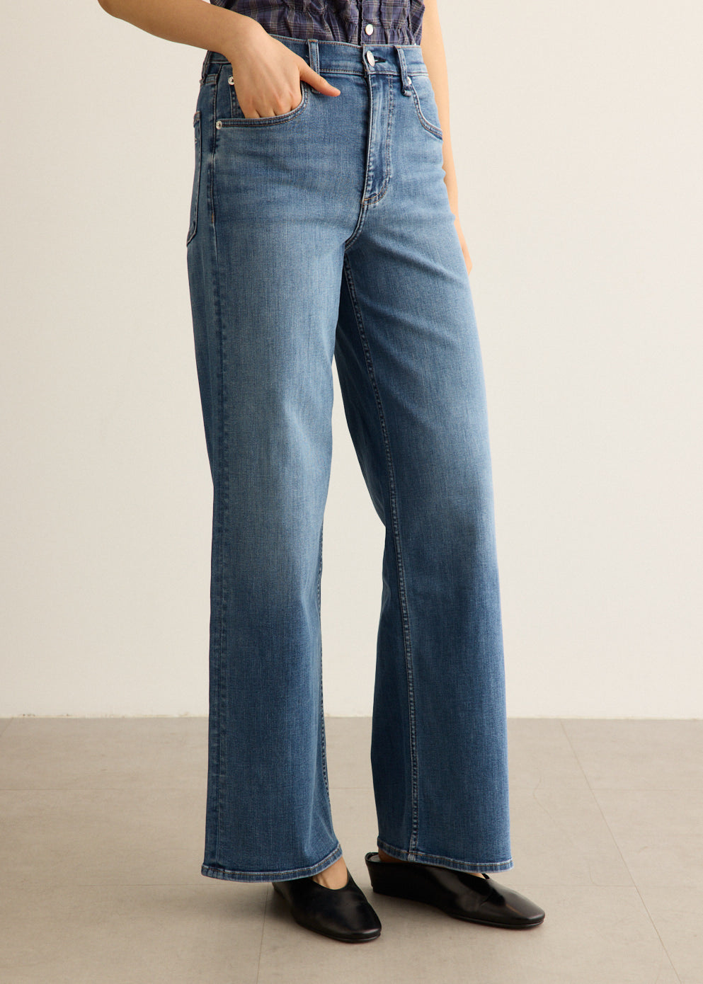 Flexi Andi Full Wide Jeans